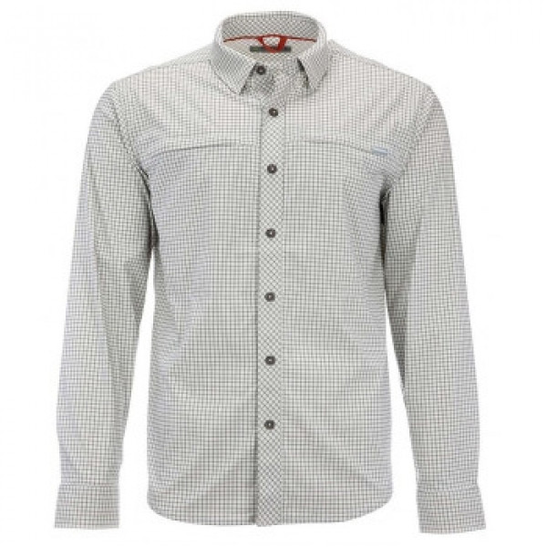 Рубашка Simms Bugstopper Shirt Plaid Sterling Morada Plaid XL