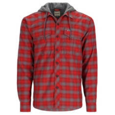 Сорочка Simms Coldweather Hoody Auburn Red MC Plaid S