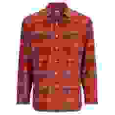 Рубашка Simms Coldweather Shirt Cutty Red Asym Ombre Plaid S