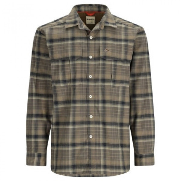 Рубашка Simms Coldweather Shirt Hickory Asym Ombre Plaid S