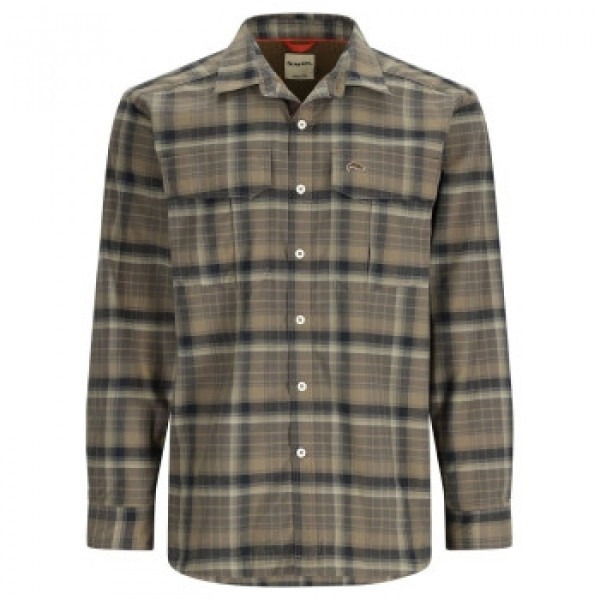 Сорочка Simms Coldweather Shirt Hickory Asym Ombre Plaid S