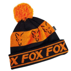 Шапка Fox Lined Bobble Hat Black/Orange