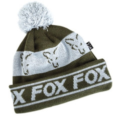Шапка Fox Lined Bobble Hat Green/Silver