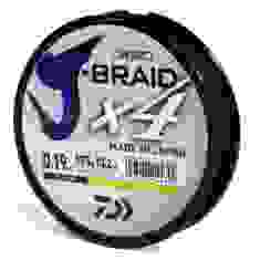 Шнур Daiwa J-Braid X4E 0,19mm 135m Yellow