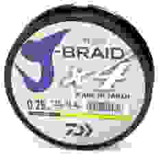 Шнур Daiwa J-Braid X4E 0,25mm-135m yellow