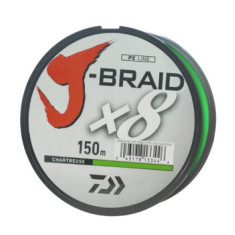 Шнур Daiwa J-Braid X8 0,22mm-150m CHARTREUSE