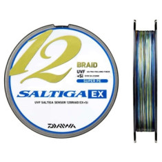 Шнур Daiwa Saltiga 12 Braid EX+SI Multicolor 300m 53.40kg 0.45mm #8.0 Шнур Daiwa Saltiga 12 Braid EX+SI Multicolor 300m 53.40kg 0.45mm #8.0