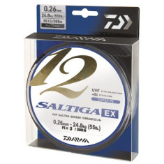 Шнур Daiwa Saltiga 12 Braid EX+SI Multicolor 600m 24.8kg 0.26mm #3.0 Шнур Daiwa Saltiga 12 Braid EX+SI Multicolor 600m 24.8kg 0.26mm #3.0