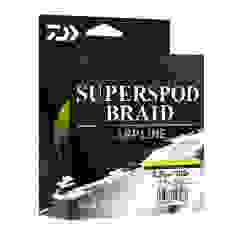 Cord Daiwa Superspod Braid 300m Hi-Vis Yellow 14.4kg 0.25mm