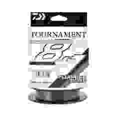 Cord Daiwa Tournament Sinking Feeder Braid 8+1 135m Steel Grey 12.6kg 0.14mm