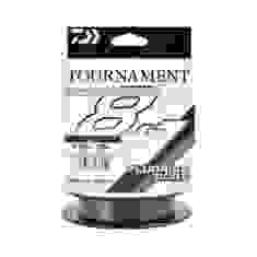 Cord Daiwa Tournament Sinking Feeder Braid 8+1 135m Steel Grey 6.4kg 0.08mm