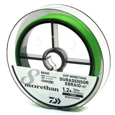 Шнур Daiwa UVF Morethan Dura Sensor X8+SI2 150m LG 9.6kg 0.185mm #1.2 Шнур Daiwa UVF Morethan Dura Sensor X8+SI2 150m LG 9.6kg 0.185mm #1.2