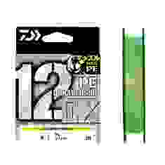 Cord Daiwa UVF PE Dura Sensor X12 EX +Si3 LGM 150m 12kg 0.185mm #1.2