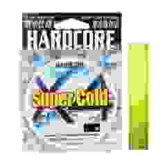 Cord Duel Hardcore Super Cold X4 150m Hi-Vis Yellow 10.0kg 0.21mm #1.5