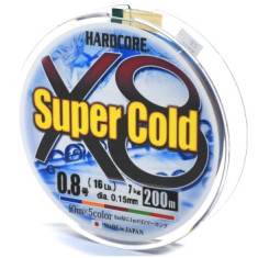 Шнур Duel Hardcore Super Cold X8 200m 7.0kg 5Color #0.8