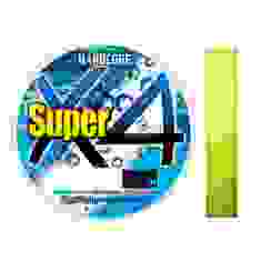 Cord Duel Hardcore Super X4 150m Hi-Vis Yellow 19.0kg 0.30mm #3.0
