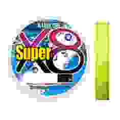 Cord Duel Hardcore Super X8 150m Hi-Vis Yellow 5.8kg 0.13mm #0.6