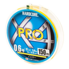  Cord Duel Hardcore X4 PRO 150m 0.13mm 5.4kg #0.6