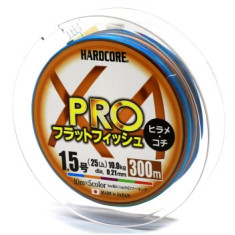 Шнур Duel Hardcore X4 PRO 300m 0.21mm 5Color 10.0kg #1.5