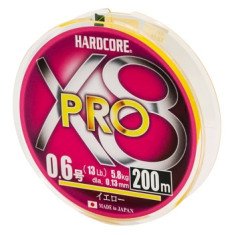 Cord Duel Hardcore X8 PRO 200m 0.13mm 5.8kg #0.6