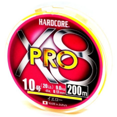Cord Duel Hardcore X8 PRO 200m 0.17mm 9.0kg #1.0