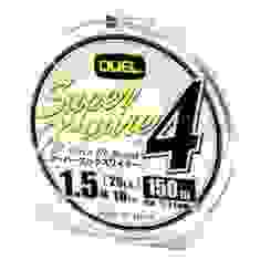 Шнур Duel Super X-Wire 4 150м 0.21мм 10кг Silver #1.5