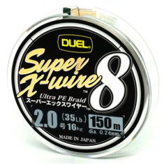 Шнур Duel Super X-Wire 8 150m 0.24mm 16kg Silver #2