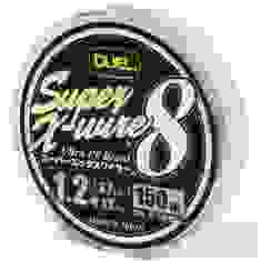 Шнур Duel Super X-Wire 8 150m 12kg Silver 0.19mm #1.2