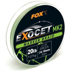Шнур Exoset MK2 Spod Braid 0,18 мм 20lb x 300m Green