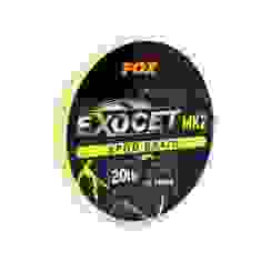 Шнур Exoset MK2 Spod Braid 0,18 мм 20lb x 300m Yellow