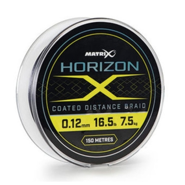 Шнур Matrix Horizon X Coated Distance Braid 7.5kg 0.12mm 150m