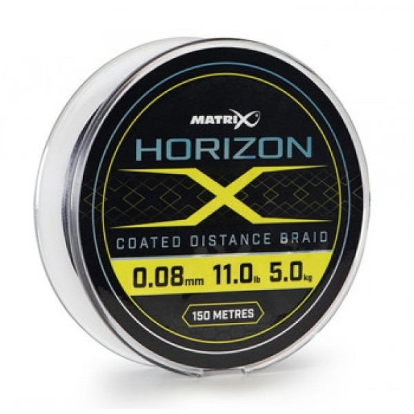 Шнур Matrix Horizon X Coated Distance Braid 5.0kg 0.08mm 150m