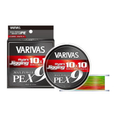 Cord Varivas Avani Jigging Max Power X9 10*10 Multicolor 300m 30.6kg 0.330mm #4.0