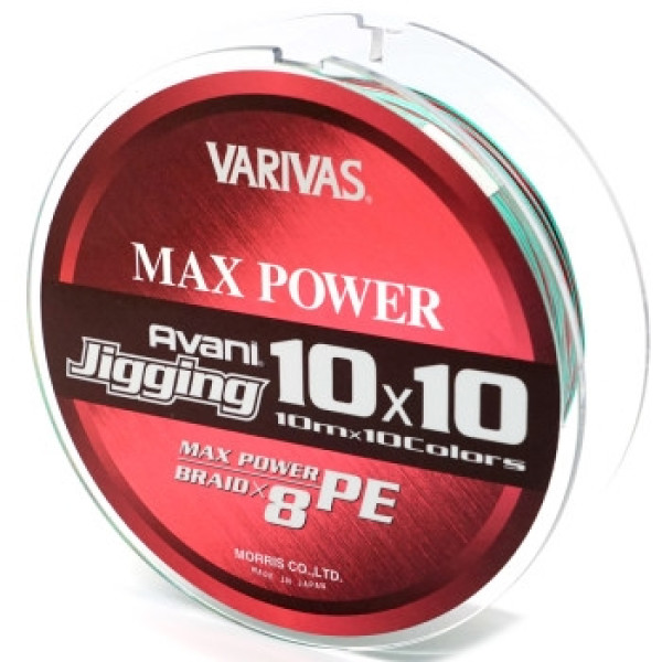 Шнур Varivas Jigging 10x10 Max Power PE X8 400m #3