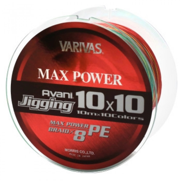 Шнур Varivas Jigging 10x10 Max Power PE X8 600m #5