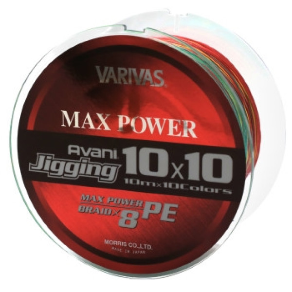 Шнур Varivas Jigging 10x10 Max Power PE X8 600m #6
