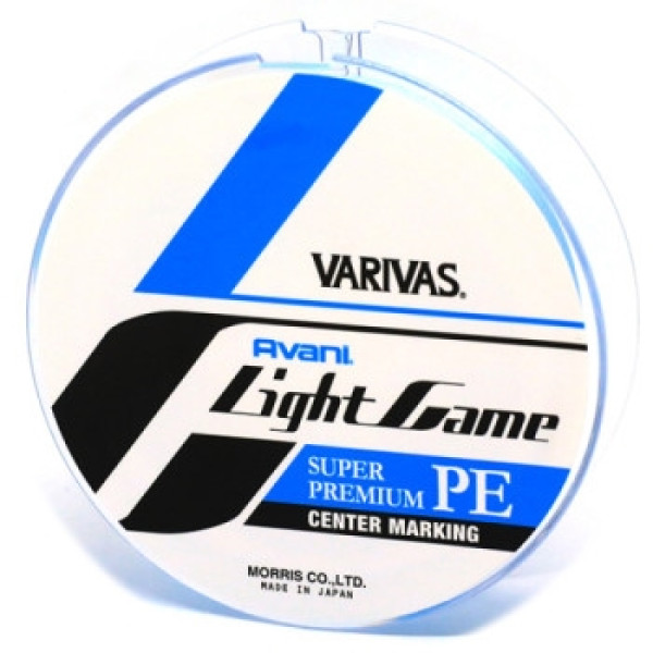 Шнур Varivas Light Game PE X4 Centermarking 150M # 0.3