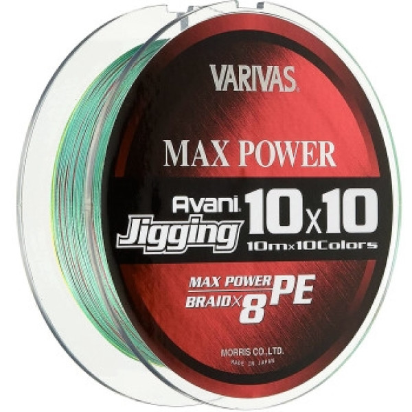 Шнур Varivas New Avani Jigging 10 * 10 MAX 200m # 1