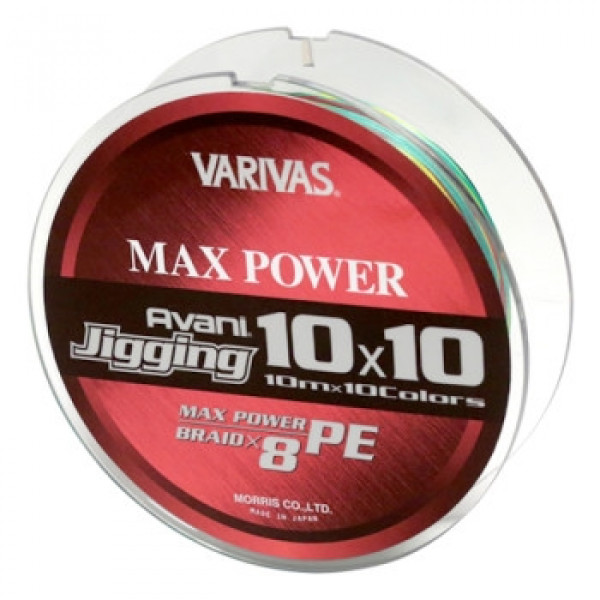 Шнур Varivas New Avani Jigging Max PE 10*10 300 m #3,0