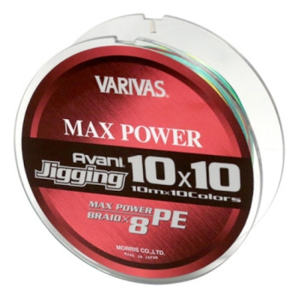Шнур Varivas New Avani Jigging Max PE 10*10 300 m #4,0