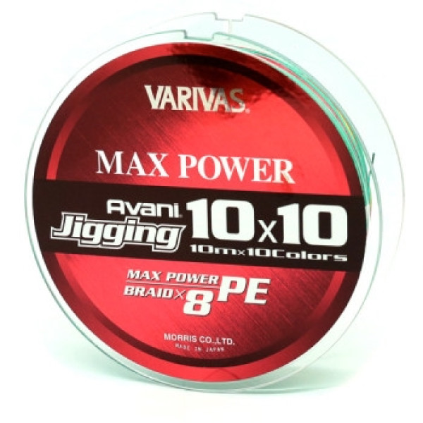Шнур Varivas New Avani Jigging Max PE 10*10 300 m #5,0
