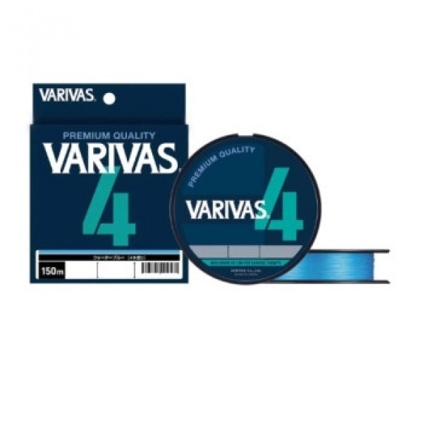 Шнур Varivas PE Line Water Blue X4 150m Max 11.32kg #1.5