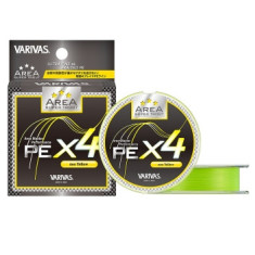 Шнур Varivas Super Trout Area PE X4 Neo Yellow 75m 2.92kg 0.074mm #0.2 
