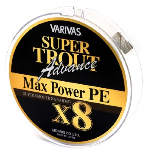 Шнур Varivas Trout Advance Max Power PE 150m 20.2Lb #1.0