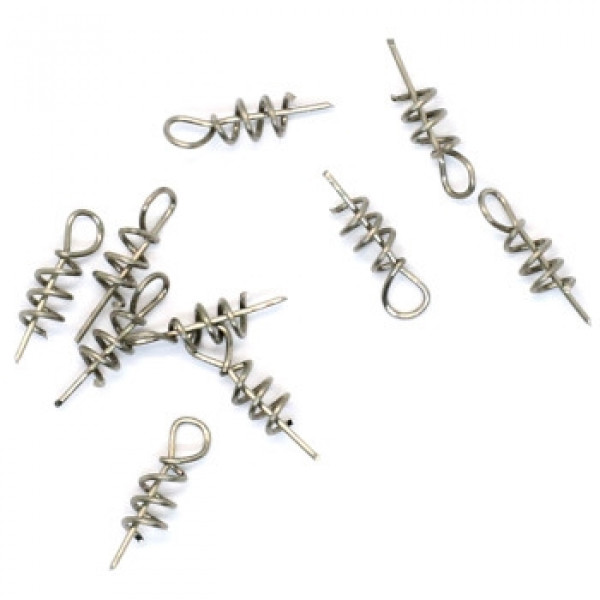 Штопор Python для силикона Pike Shallow screw d4mm 1.5cm 8kg 10pc