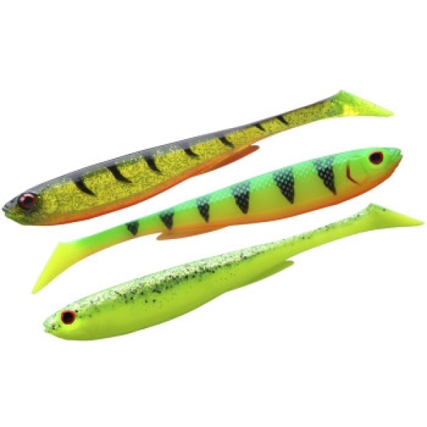 Силикон Daiwa Prorex Slim Shady Flash Set 160mm 25.5g 3pcs #Color Mix 2