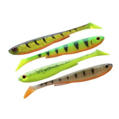 Силикон Daiwa Prorex Slim Shady Flash Set 75mm 3.3g 5pcs #Color Mix 2