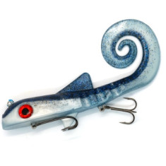 Силікон Dragon Helix PRO 100g/3 1/2 oz 9" 22.5cm 1pcs #Przyn.Z Obc.I Kotwicami Pearl/Clear S