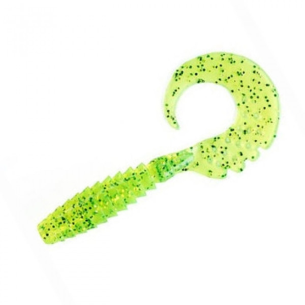 Силікон FishUp Fancy Grub 2" 10pc #026 Flo Chartreuse/Green