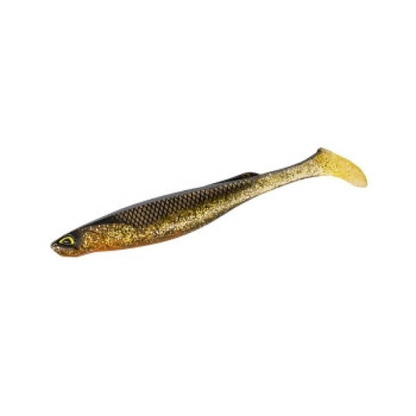 Силікон FishUp RAM Shad 8" 1pc #358 Golden Shiner